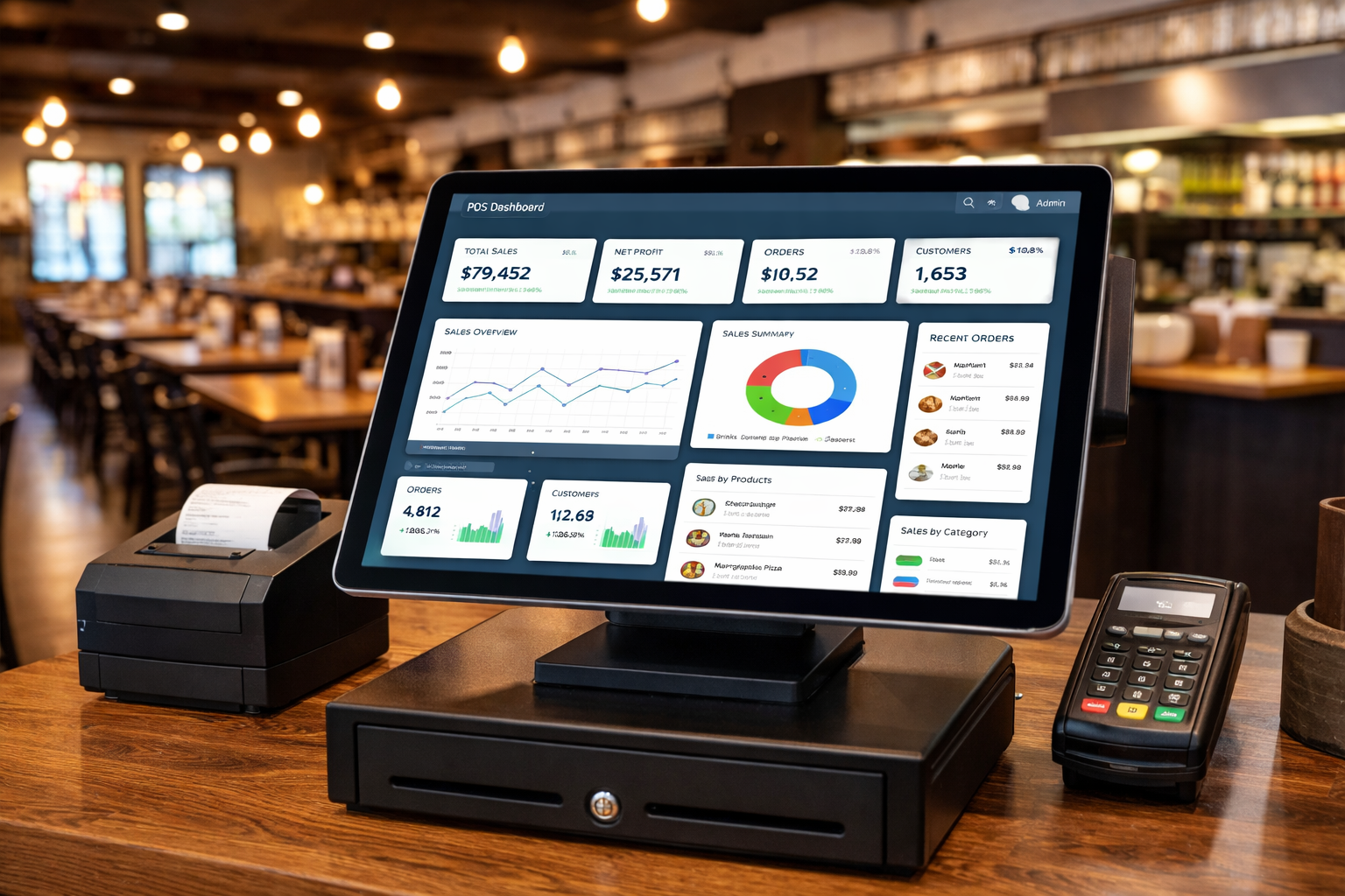 Analytics dashboard preview